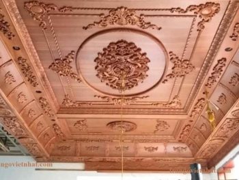 Mẫu Trần Gỗ Gõ Đỏ Đẹp G12C