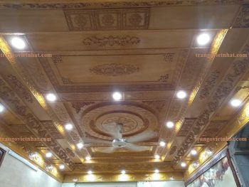 Mẫu Trần Gỗ Gõ Đỏ Đẹp G2C