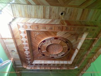 Mẫu Trần Gỗ Xoan Đẹp X42