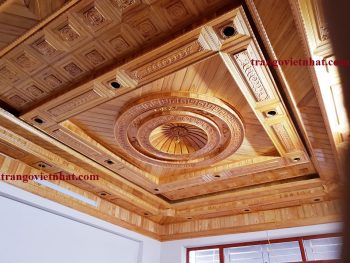 Mẫu Trần Gỗ Xoan Đẹp X44