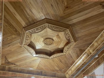 Mẫu Trần Gỗ Xoan Đẹp X59