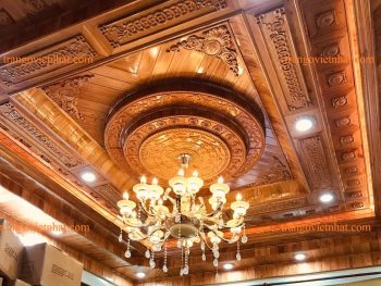 Mẫu Trần Gỗ Xoan Đẹp X62