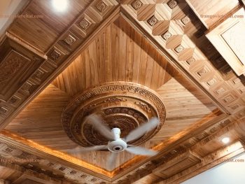 Mẫu Trần Gỗ Xoan Đẹp X63