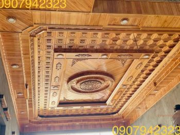 Mẫu Trần Gỗ Xoan Đẹp X64