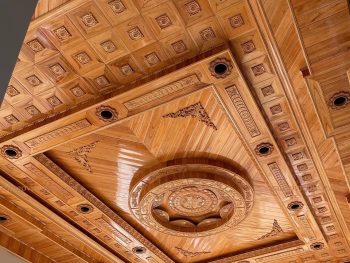 Mẫu Trần Gỗ Xoan Đẹp X75