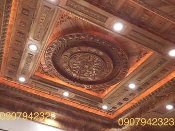 Mẫu Trần Gỗ Xoan Đẹp X79