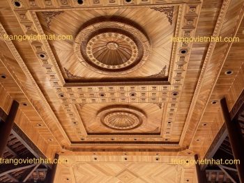 Mẫu Trần Gỗ Xoan Đẹp X85