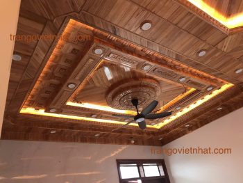 Mẫu Trần Gỗ Xoan Đẹp X98